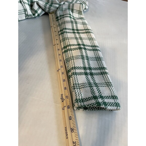 Plaid Double-Breasted Jacket - Picture 12 of 14